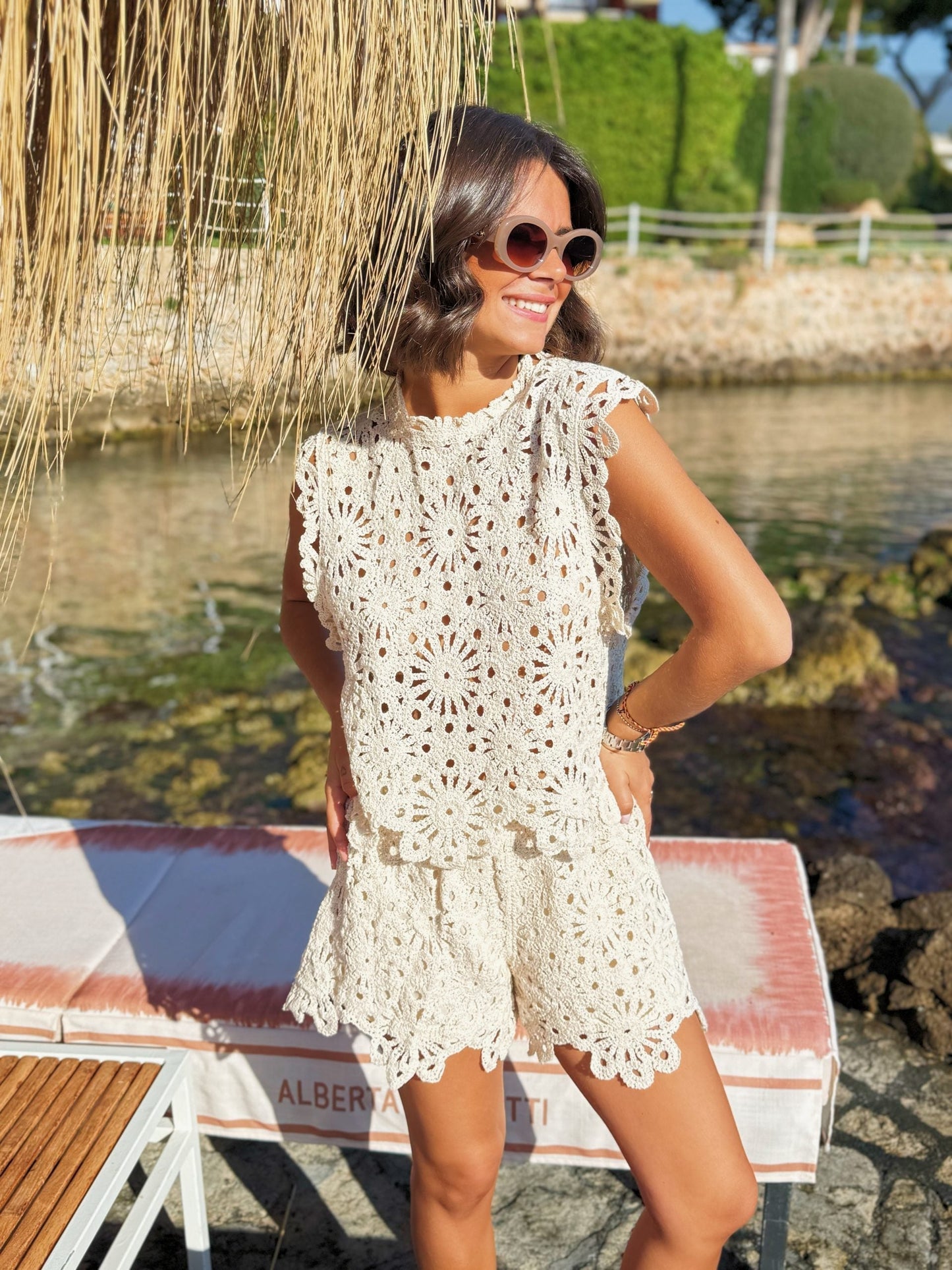 Éloïse | Lekki elegancki komplet szydełkowy