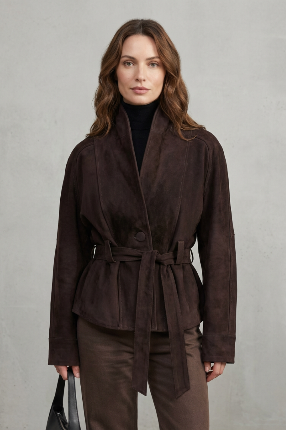 Alette – Krótka dwurzędowa wełniana kurtka – Francuska elegancja