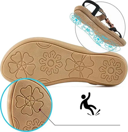 Alivira – Wegańskie sandały ortopedyczne Comfort+ z platformą