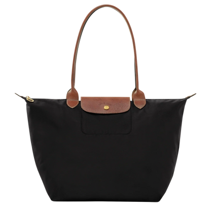 Longchamp – Duża torba Le Pliage | czarna
