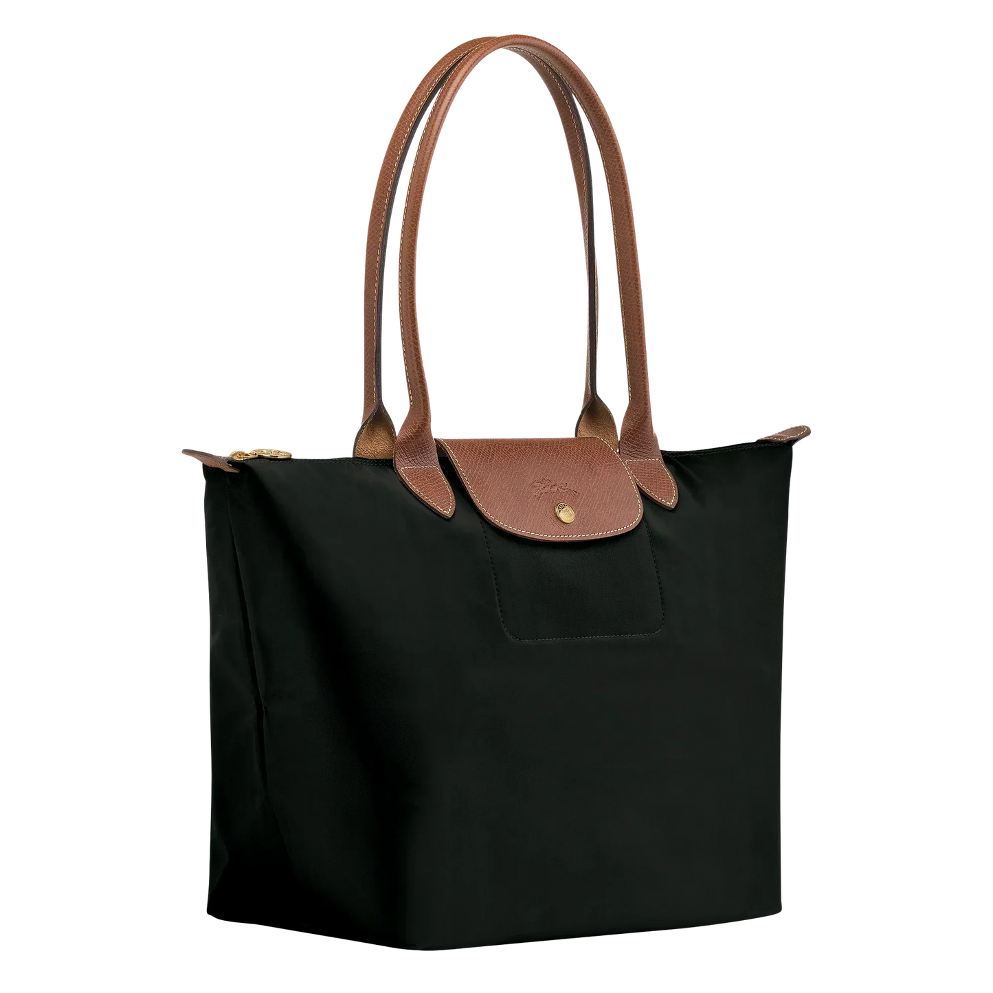 Longchamp – Duża torba Le Pliage | czarna