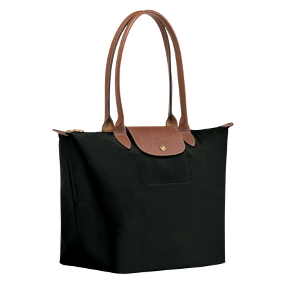 Longchamp – Duża torba Le Pliage | czarna