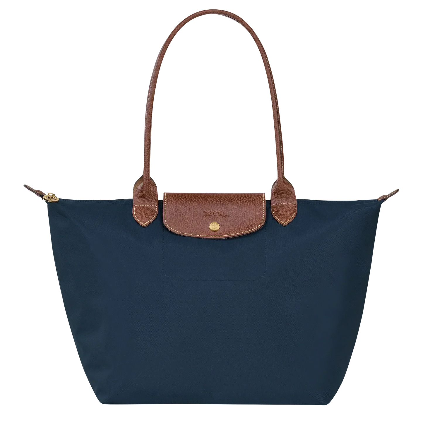 Longchamp – Duża torba Le Pliage | granatowa