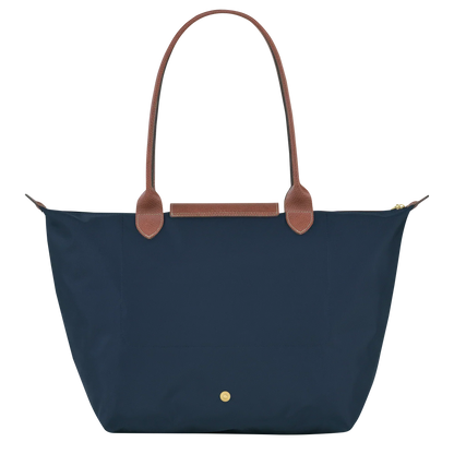 Longchamp – Duża torba Le Pliage | granatowa