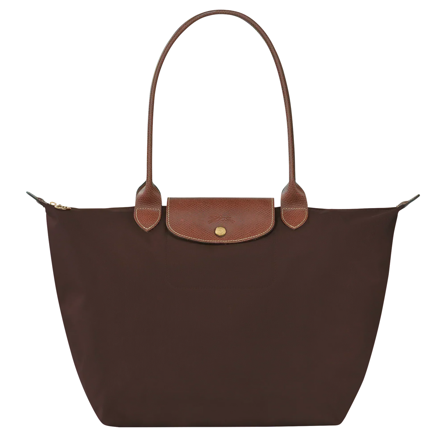 Longchamp – Duża torba Le Pliage | hebanowa