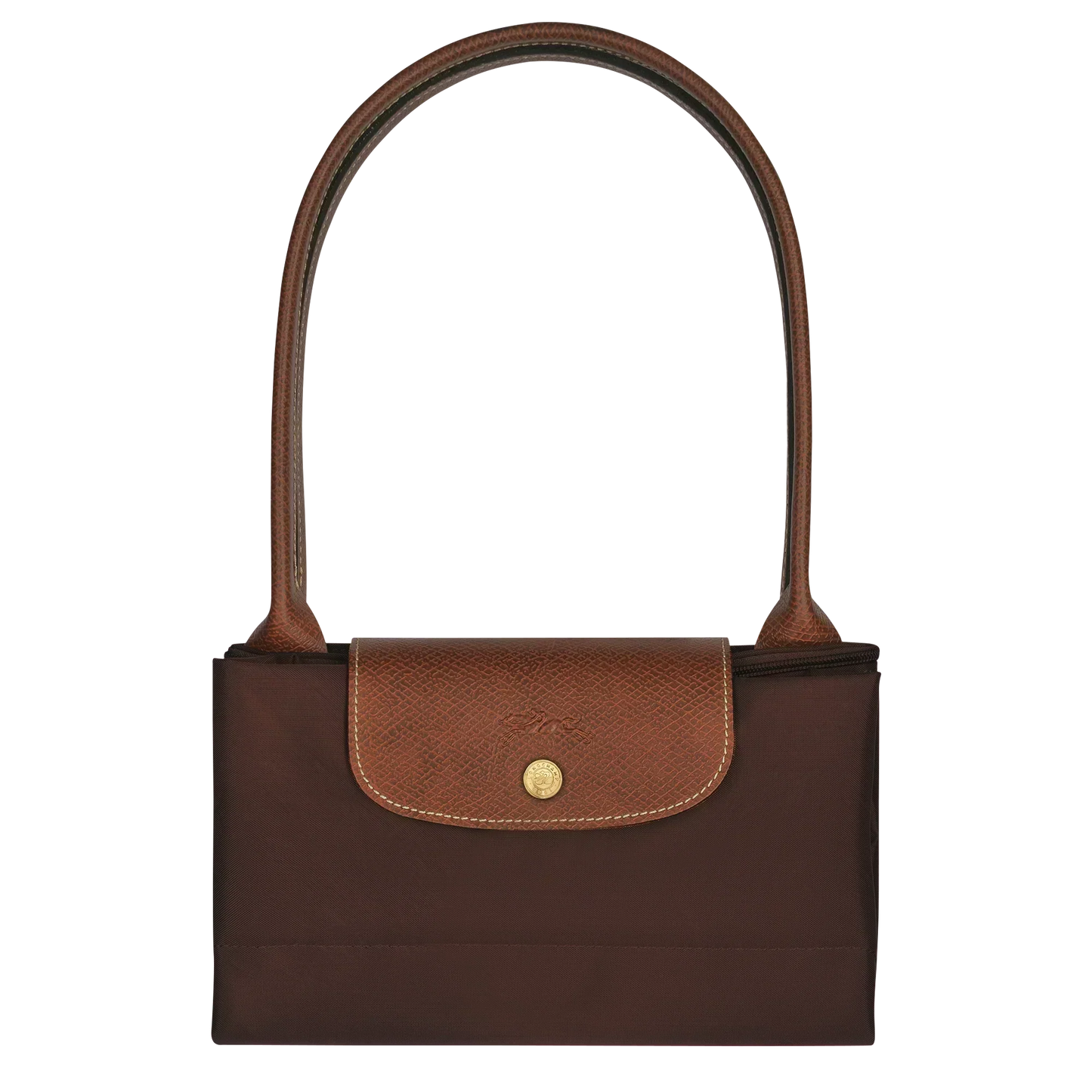 Longchamp – Duża torba Le Pliage | hebanowa