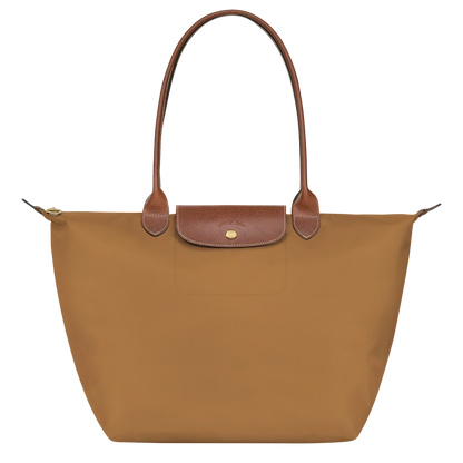 Longchamp – Duża torba Le Pliage | beżowa