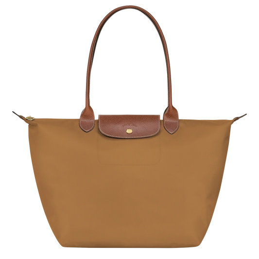 Longchamp – Duża torba Le Pliage | beżowa