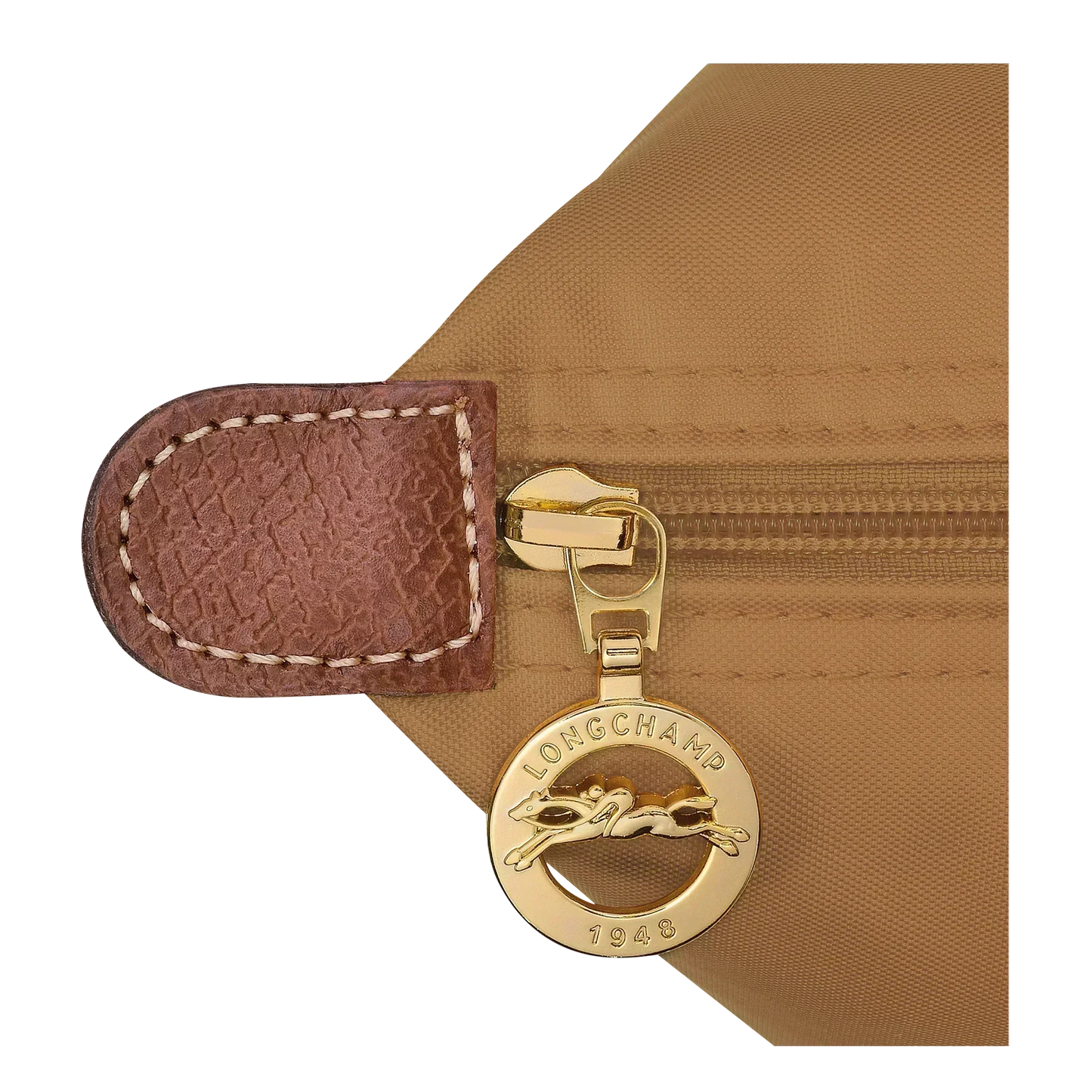Longchamp – Duża torba Le Pliage | beżowa