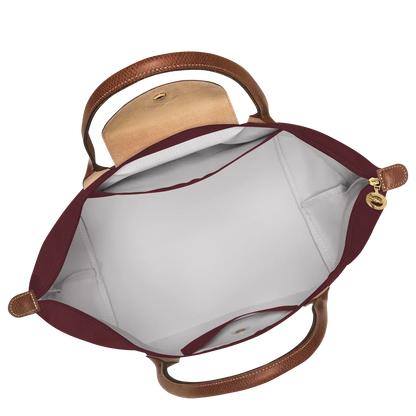 Longchamp – Duża torba Le Pliage | bordowa