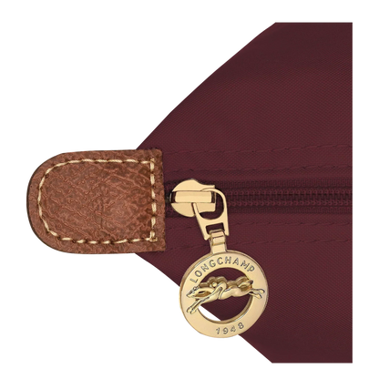 Longchamp – Duża torba Le Pliage | bordowa