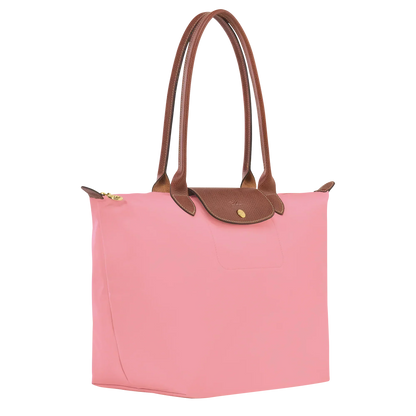 Longchamp – Duża torba Le Pliage | śmietankowa