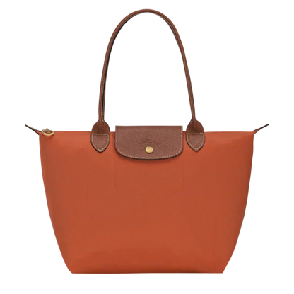 Longchamp – Duża torba Le Pliage | ceglana