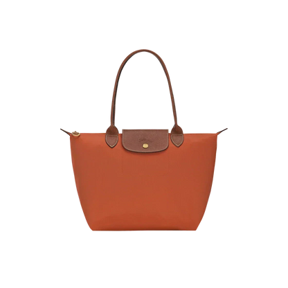 Longchamp – Duża torba Le Pliage | ceglana